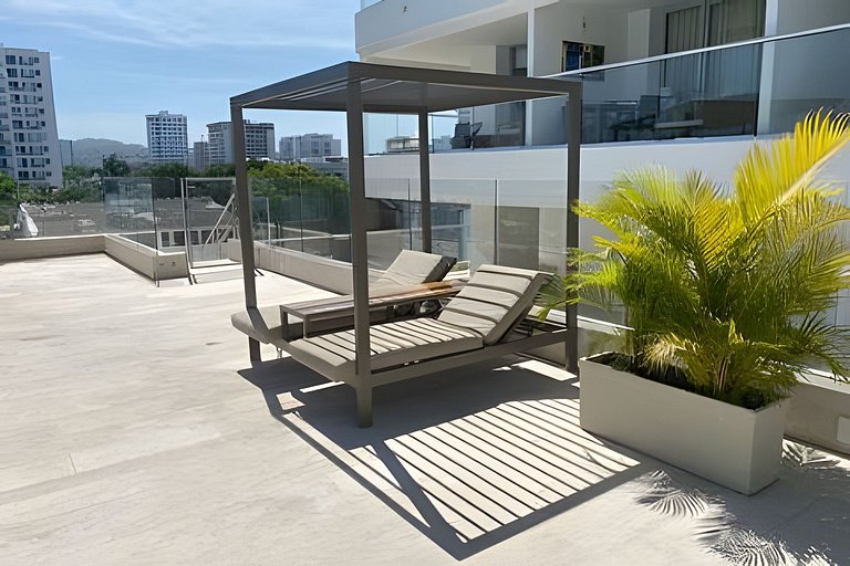 Apartamento Lujoso Con Vista al Mar