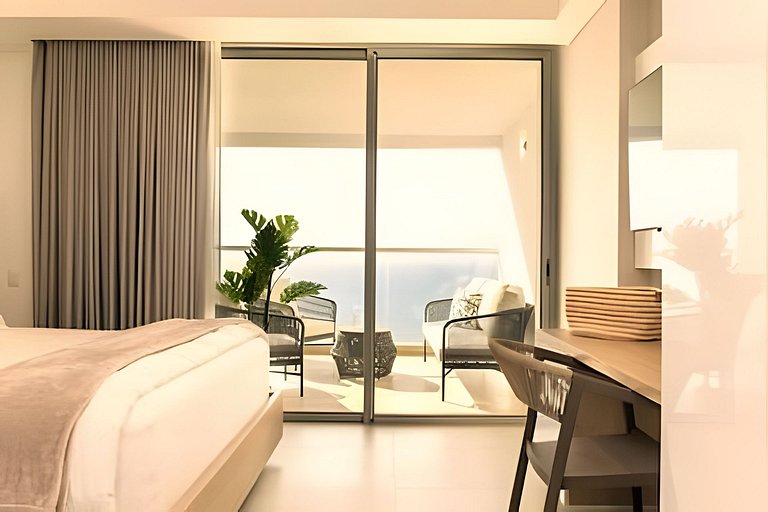 Oceanview Studio | Sunset Balcony | CartagenaBeach