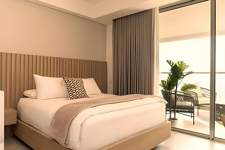 Oceanview Studio | Sunset Balcony | CartagenaBeach