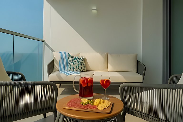 Oceanview Studio | Sunset Balcony | CartagenaBeach