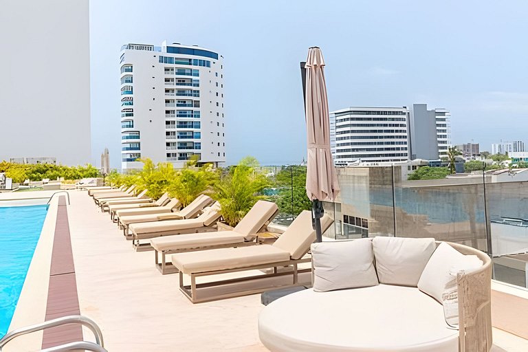 Oceanview Studio | Sunset Balcony | CartagenaBeach