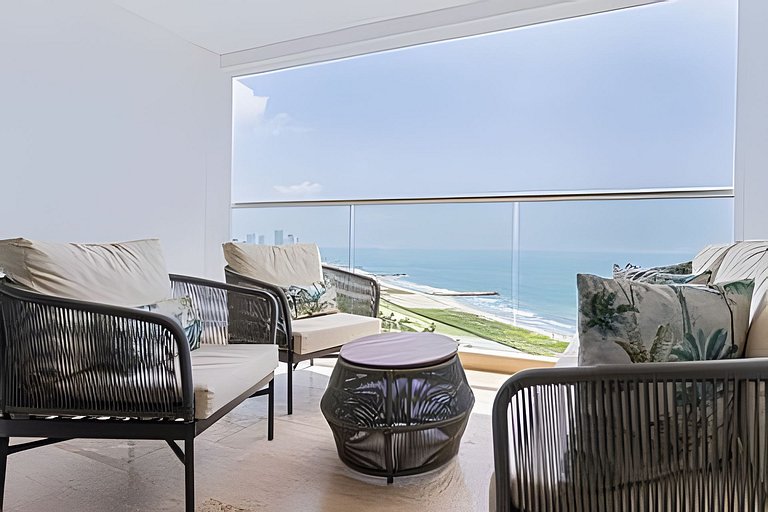 Oceanview Studio | Sunset Balcony | CartagenaBeach