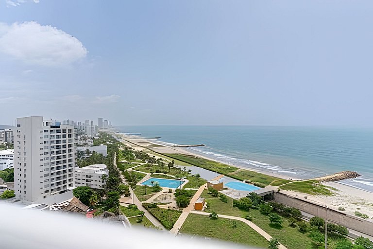 Oceanview Studio | Sunset Balcony | CartagenaBeach