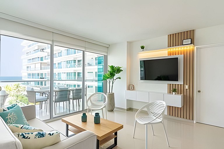 Frente al mar · 2 habitaciones · Morros Ultra