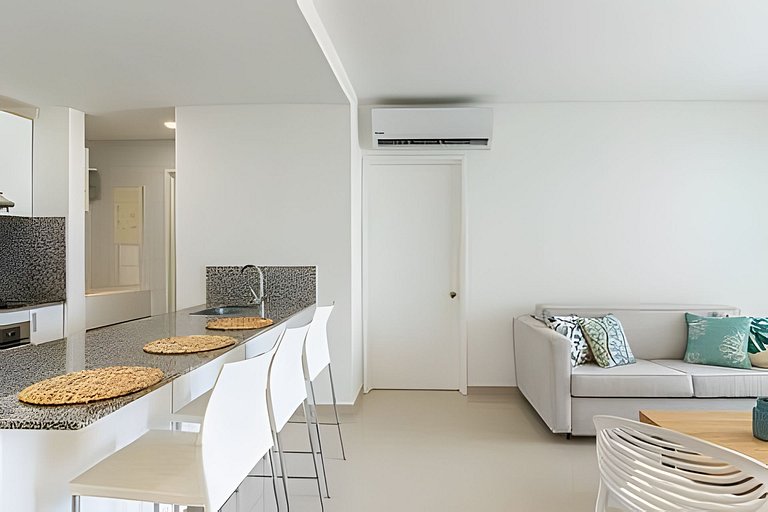 Frente al mar · 2 habitaciones · Morros Ultra