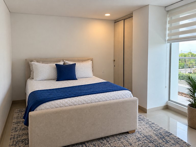 Fantastic Condo primera línea de playa 2BR AC